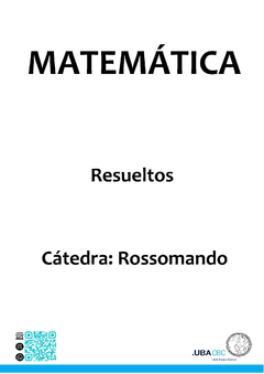 MATEMÁTICA (51) / RESUELTOS - Rossomando -