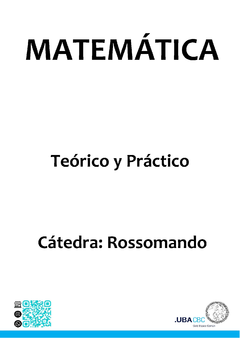 MATEMÁTICA (51) TEÓRICO Y PRÁCTICO - Rossomando -