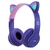 Auricular Inalambrico Bluetooth Gatito LEDS RGB | P47M - tienda online