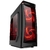Gabinete Gamer Naxido LEDs Rojo USB 3.0 | ATX-F300