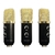 Microfono Dinamic p/ PC Plug 3.5mm / USB | LA624130-CH - tienda online