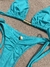 Conjunto Gabi azul tiffany empina bumbum - comprar online