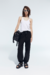GINEBRA Pantalon Manhattan Negro - comprar online