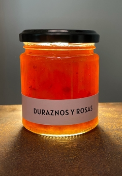 Mermelada de Duraznos y Rosas