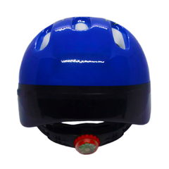 CAPACETE INFANTIL FLAME AZUL/AMAR/VERM C/REG C/ VISTA LIGHT na internet