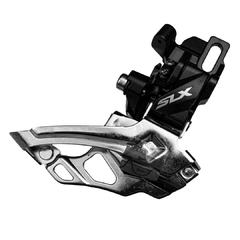 CÂMBIO SHIMANO DIANTEIRO FD-M676-D SLX 2X10V. DUAL PULL PRETO