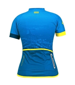 CAMISA FEMININA RIO BRAZIL ULTRACORE TURQUESA - comprar online