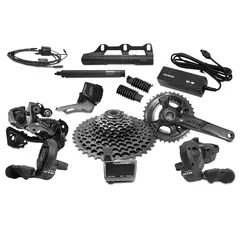 KIT DE TRANSMISSÃO SHIMANO XTR DI2 DUPLO 36-26T / 11-40T 11V