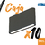 Aplique de exterior Led 12w LINO Bidireccional BAEL de Aluminio - Caja de 10u
