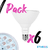Lámpara Led ETHEOS de Crecimiento - 18w - Full Spectrum Pack x6
