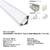 Perfil de aluminio p/ tira LED - Varios modelos 1m y 2m - tienda online
