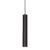 Lámpara Colgante TUBO Negro 35cm p/ dicroica