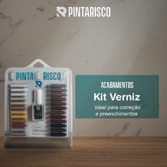 Kit Giz c/Verniz e Combo TechWood - PINTA RISCO