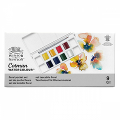 Estojo Aquarela Winsor & Newton Cotman Floral - comprar online