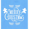 Stencil Joia 15 X 15CM - QD -389 Merry Christmas