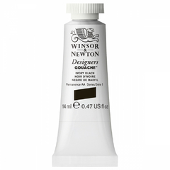 Guache Winsor & Newton Designers 14ml S1 Ivory Black