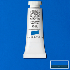 Guache Winsor & Newton Designers 14ml S1 Sky Blue - comprar online