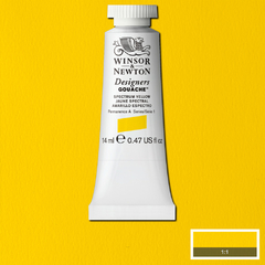 Guache Winsor & Newton Designers 14ml S1 Spectrum Yellow - comprar online