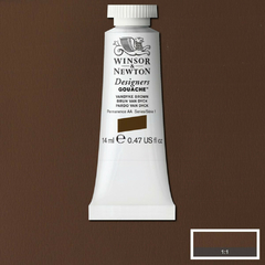 Guache Winsor & Newton Designers 14ml S1 Vandyke Brown - comprar online