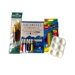 Kit Pintura Aquarela Iniciante - Melhores Marcas