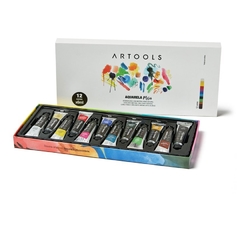 Aquarela Misci Estojo Tubos 6ml 12 Cores - Artools - comprar online