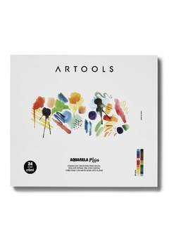 Aquarela Misci Estojo Tubos 6ml 24 Cores - Artools