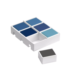 Aquarela Pastilha Matiz - Acqua - 6 Cores - Artools - comprar online