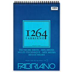 Bloco 1264 Fabriano Mixed Media A3 30 Folhas