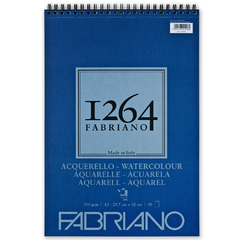 Bloco 1264 Fabriano Watercolor A3 30 Folhas