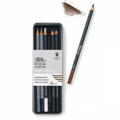 Estojo Sketching C/6 Winsor & Newton - comprar online