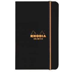 Bloco Unlimited Capa Preta - Rhodia