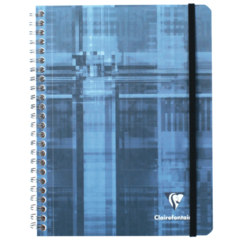 Caderno Clairefontaine Pocket Book Pautado A5+ Azul - JCN Artes