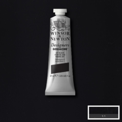 Guache Winsor & Newton Designers 37ml S1 335 Jet Black - comprar online