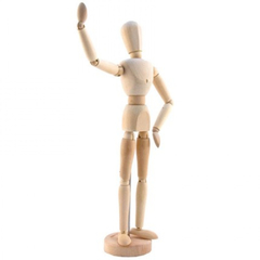 Boneco Articulado Para Desenho 30cm Feminino - Sinoart