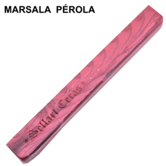 Cera Para Lacre Flexível Marsala Pérola - Sellart