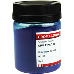 Pigmento Artístico Azul Ftalo RS 125 50g - Cromacolor