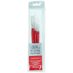 Pincéis Winsor & Newton University 04 Unidades 5490608