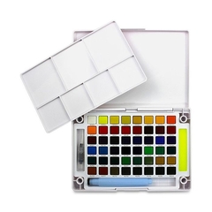 Tinta Aquarela Koi Water Colors 48 Cores - Sakura - comprar online