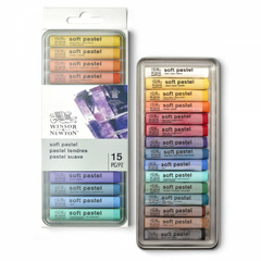 Pastel Seco Soft Winsor & Newton 15 cores