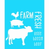 Stencil Joia Farm Fresh 15X20 CM JC 1372