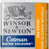 Aquarela Cotman Pastilha Raw Sienna 552 - Winsor & Newton