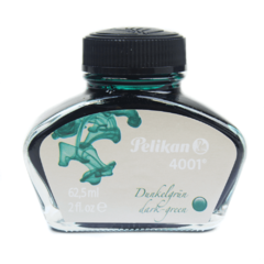 Tinta Para Caneta Tinteiro 4001 62,5ml Verde Escuro - Pelikan