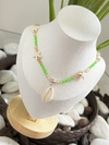 Choker Miçanga Verde