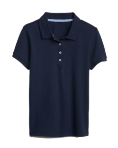 Camiseta Polo Azul Marinho GAP - Girl (8 a 16 Anos) - comprar online