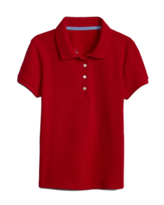 Camiseta Polo Vermelha GAP - Girl (8 a 16 Anos)
