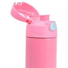 Garrafa Térmica FUNtainer THERMOS - Rosa/Coral (470 ml) - Baby Bens Importados | Roupas Infantis de Qualidade