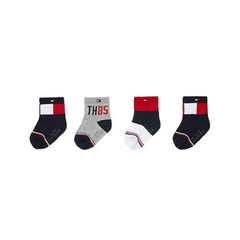 Kit de Meias 4 Pares Coloridas TOMMY HILFIGER - Bebê Menino - comprar online