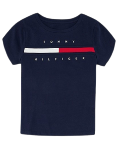 Camiseta Azul Marinho logo TOMMY HILFIGER - comprar online