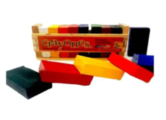 Crayones Pastas Prismaticos 8 Colores Dibujo Motric Waldorf