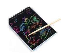 Libreta Papel Mágico Arte Multicolor Ideal Souvenir